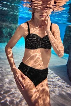 Amoena Bikini-Hose Palma 11 Amoena Bikini-Hose Palma -Bademode Verkaufsgeschäft Amoena Bikinihose Palma PTY 71645 schwarz 04 1280x1280