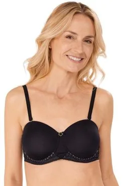 Amoena Prothesen-Bügel-BH Pia 12 Amoena Prothesen-Bügel-BH Pia -Bademode Verkaufsgeschäft Amoena Prothesen BH Pia WBP 44840 schwarz sand 03 1280x1280