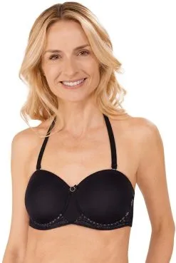 Amoena Prothesen-Bügel-BH Pia 13 Amoena Prothesen-Bügel-BH Pia -Bademode Verkaufsgeschäft Amoena Prothesen BH Pia WBP 44840 schwarz sand 04 1280x1280