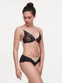 Chantelle MIDNIGHT FLOWERS T-Shirt BH -Bademode Verkaufsgeschäft C12N20 011 7