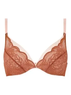 Chantelle MIDNIGHT FLOWERS T-Shirt BH -Bademode Verkaufsgeschäft C12N20 0D0 16