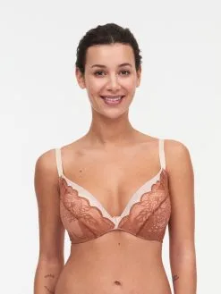 Chantelle MIDNIGHT FLOWERS T-Shirt BH -Bademode Verkaufsgeschäft C12N20 0D0 9