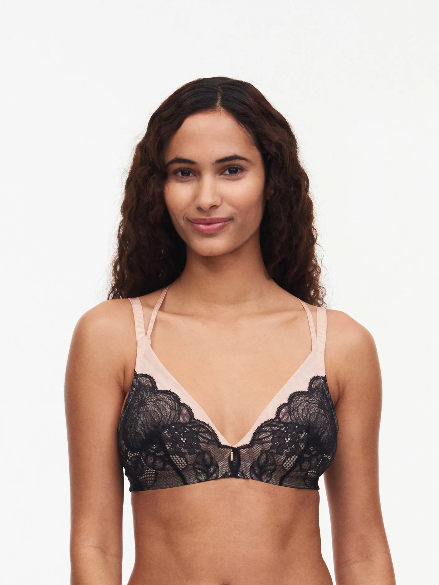 Chantelle MIDNIGHT FLOWERS Bügelloser BH 7 Chantelle MIDNIGHT FLOWERS Bügelloser BH – Bild 5