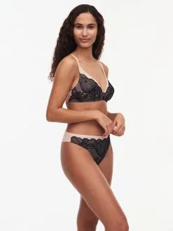 Chantelle MIDNIGHT FLOWERS Bügelloser BH -Bademode Verkaufsgeschäft C12N80 011 7