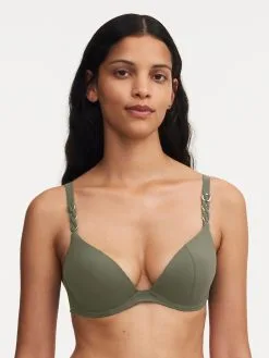 Chantelle EMBLEM Bikini Push-Up BH -Bademode Verkaufsgeschäft C17T20 0DX 2 1