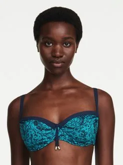 Chantelle FLOWERS Bikini Bügel BH -Bademode Verkaufsgeschäft C18H10 0M2 9 1