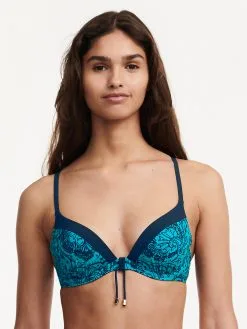 Chantelle FLOWERS Bikini Push-Up BH -Bademode Verkaufsgeschäft C18H20 0M2 2 1