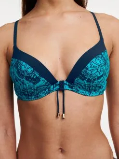 Chantelle FLOWERS Bikini Push-Up BH -Bademode Verkaufsgeschäft C18H20 0M2 4