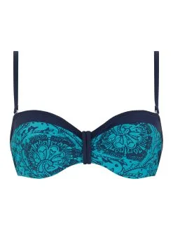 Chantelle FLOWERS Bikini Bandeau BH -Bademode Verkaufsgeschäft C18H60 0M2 16 1