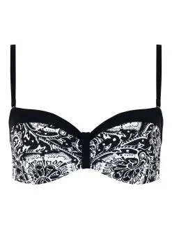 Chantelle FLOWERS Bikini Bandeau BH -Bademode Verkaufsgeschäft C18H60 0W5 16 1