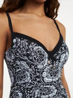 Chantelle FLOWERS Badeanzug -Bademode Verkaufsgeschäft C18H70 0W5 11