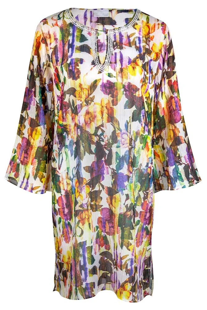 Charmline Tunika Black Flora 5 Charmline Tunika Black Flora – Bild 3