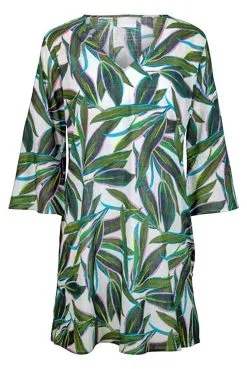 Lidea Tunika Green Leaves -Bademode Verkaufsgeschäft Charmline XanaduBeach Tunika Green Leaves C3767 7 947 985 03 1280x1280