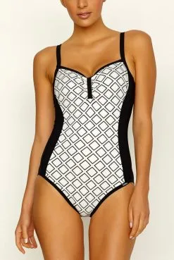 Lidea Badeanzug Shiny Honeycomb