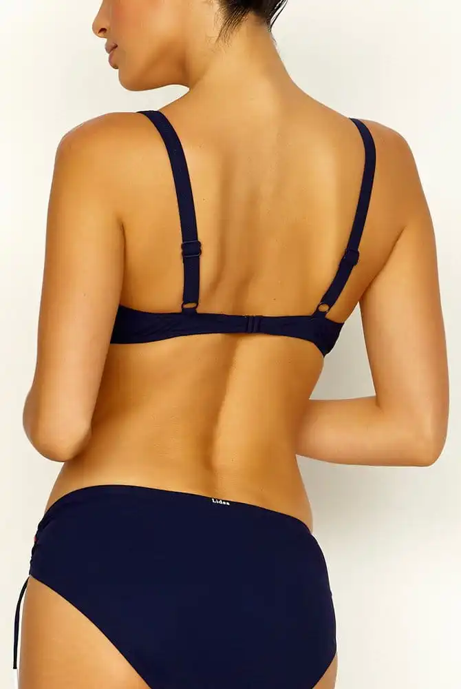 Lidea Bikini-Oberteil Orange Wrap 4 Lidea Bikini-Oberteil Orange Wrap – Bild 2