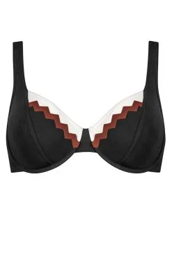 Lidea Bikini-Oberteil Zigzag