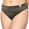 Ulla Bikini-Hose St. Tropez Mit Spange -Bademode Verkaufsgeschäft Ulla Bikinihose mit Spange St Tropez 9133 olive 01 1280x1280