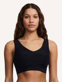 Chantelle Softstretch Bügelloser BH -Bademode Verkaufsgeschäft c16a10 011 m l softstretch v neck ft